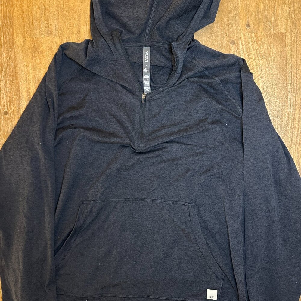Vuori Half Zip Up Hoodie Size M